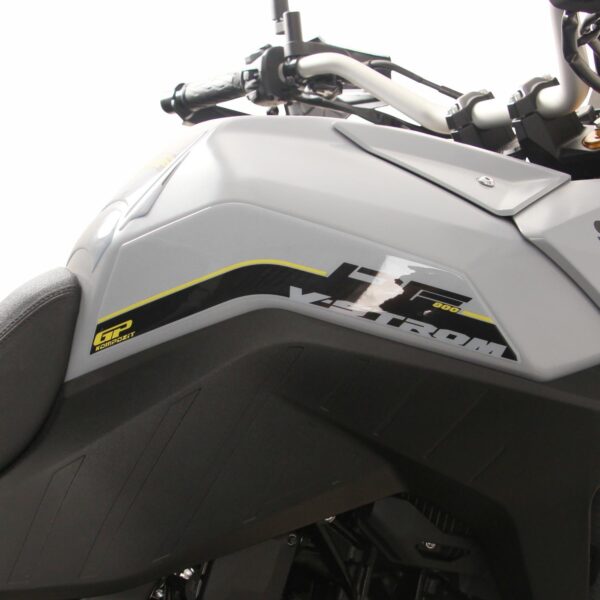 Set protecție rezervor (galben) - Suzuki V-Strom 800DE 2023-2024 de la GP Kompozit