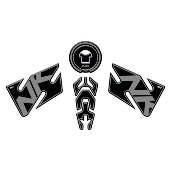 Set protecție rezervor (gri) - CFMOTO 400 NK / 650 NK 2020 de la GP Kompozit