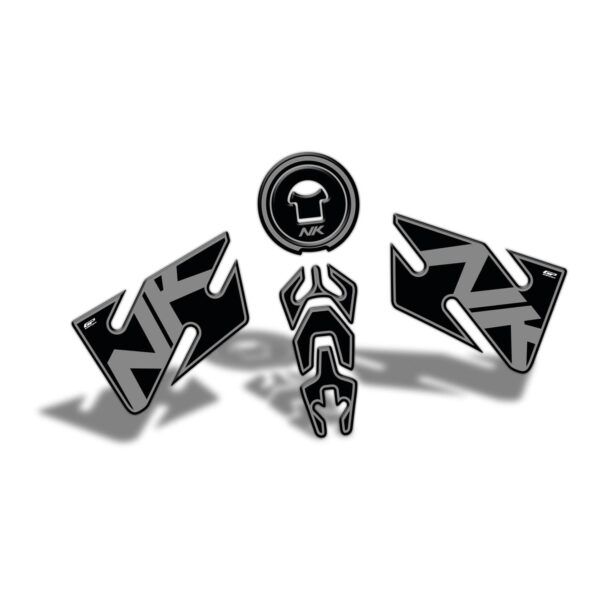 Set protecție rezervor (gri) - CFMOTO 400 NK / 650 NK 2020 de la GP Kompozit