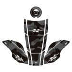 Set protecție rezervor (gri) - Honda VFR 800X Crossrunner 2015-2021