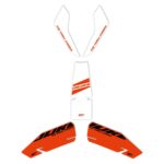 Set protecție rezervor (alb) - KTM 125 Duke / 200 Duke / 250 Duke / 390 Duke 2024