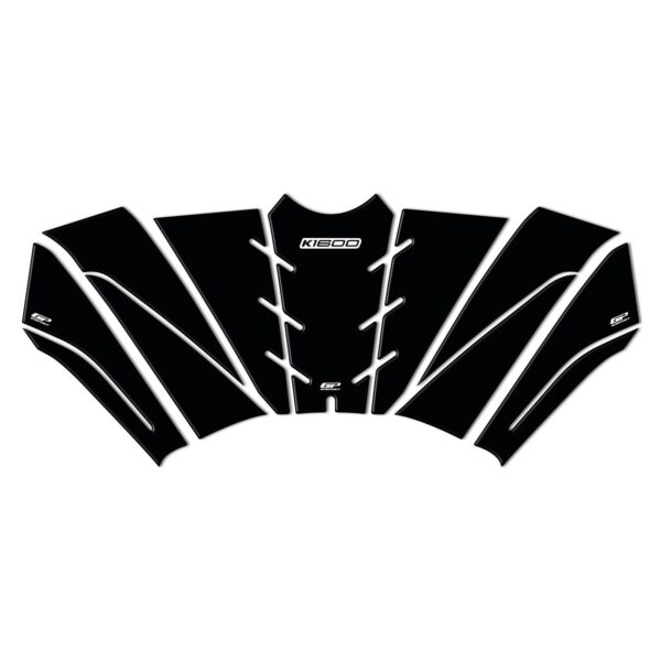 Set protecție rezervor (negru) - BMW K 1600 GT / K 1600 GTL 2017-2023 de la GP Kompozit