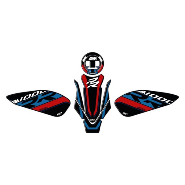 Set protecție rezervor (negru) - BMW M 1000 RR 2021-2024 de la GP Kompozit