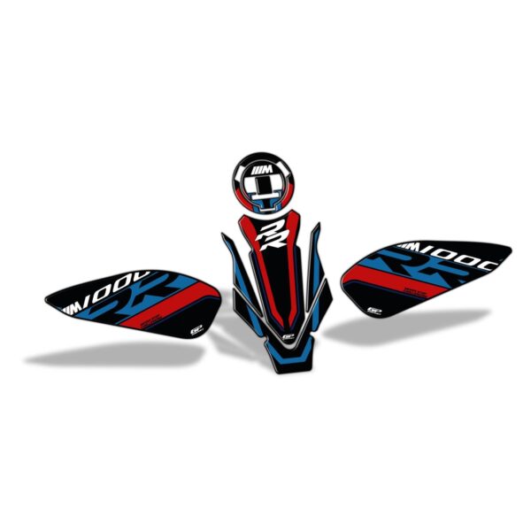 Set protecție rezervor (negru) - BMW M 1000 RR 2021-2024 de la GP Kompozit