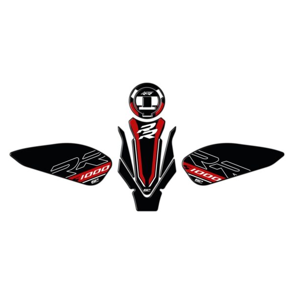 Set protecție rezervor (negru) - BMW S 1000 RR 2019-2024 de la GP Kompozit