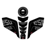 Set protecție rezervor (negru) - CFMOTO 250 NK / 300 NK 2018-2023