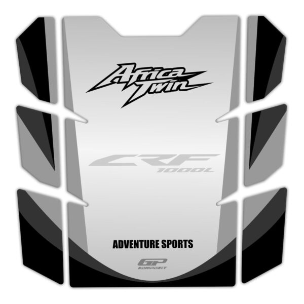 Set protecție rezervor (negru) - Honda Africa Twin CRF1000L 2018-2019 de la GP Kompozit