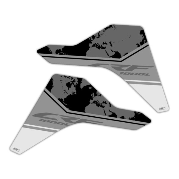 Set protecție rezervor (negru) - Honda Africa Twin CRF1000L 2018-2019 de la GP Kompozit