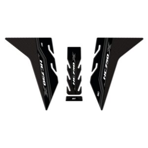 Set protecție rezervor (negru) - Honda NC 750X 2021-2024 de la GP Kompozit