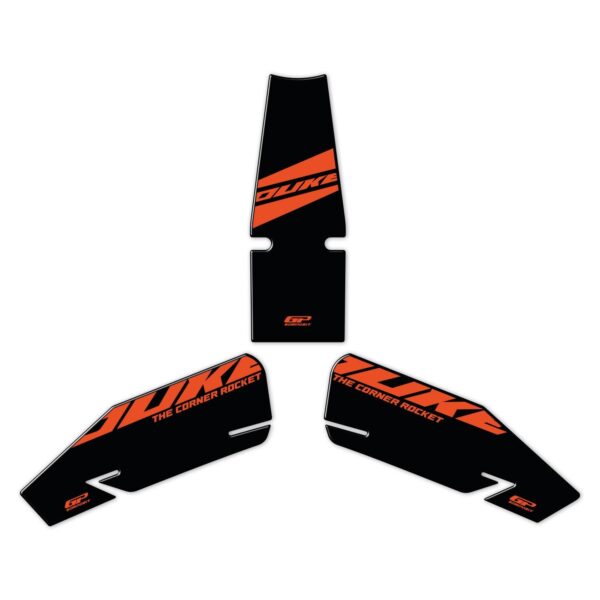 Set protecție rezervor (negru) - KTM 390 Duke 2024 de la GP Kompozit