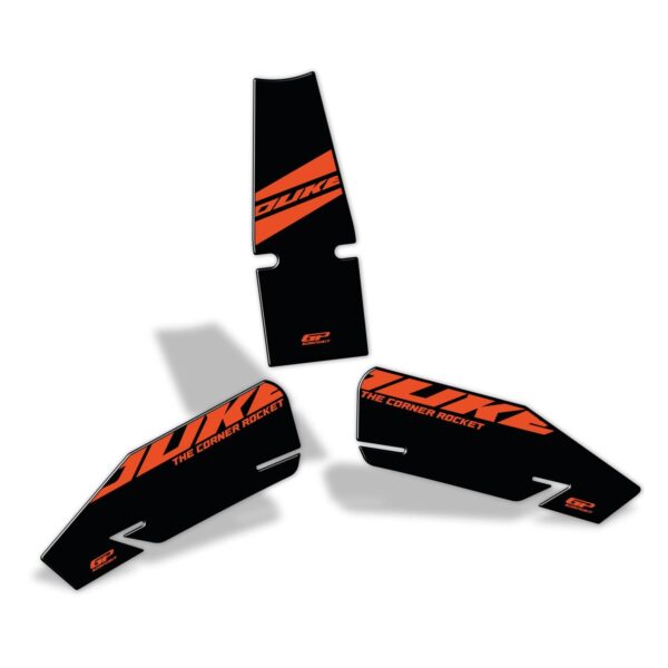 Set protecție rezervor (negru) - KTM 390 Duke 2024 de la GP Kompozit