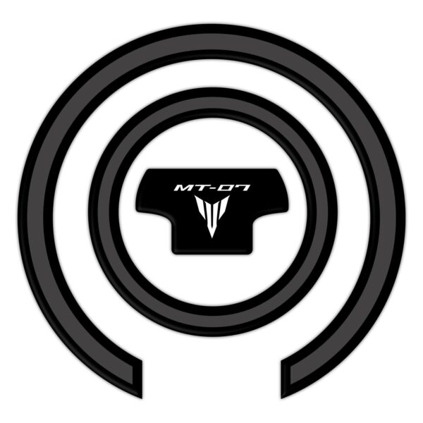 Set protecție rezervor (negru) - Yamaha MT-07 2021-2023 de la GP Kompozit