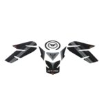 Set protecție rezervor (negru) - Yamaha MT-09 2013-2016