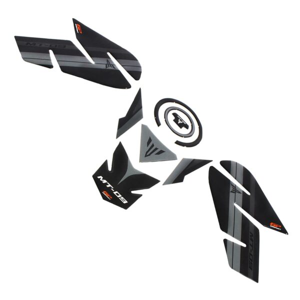 Set protecție rezervor (negru) - Yamaha MT-09 2013-2016 de la GP Kompozit