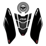Set protecție rezervor (negru) - Yamaha YZF R6 2017-2023