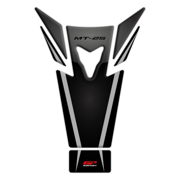 Set protecție rezervor (negru)-gri - Yamaha MT-25 2015-2019 de la GP Kompozit