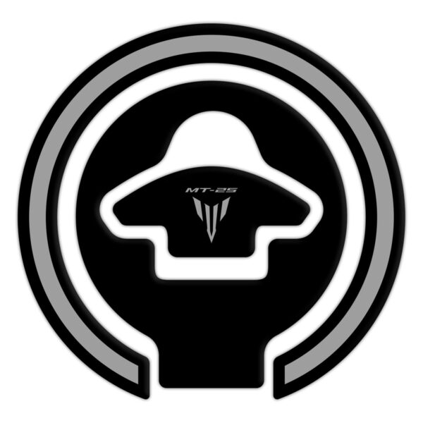 Set protecție rezervor (negru)-gri - Yamaha MT-25 2015-2019 de la GP Kompozit