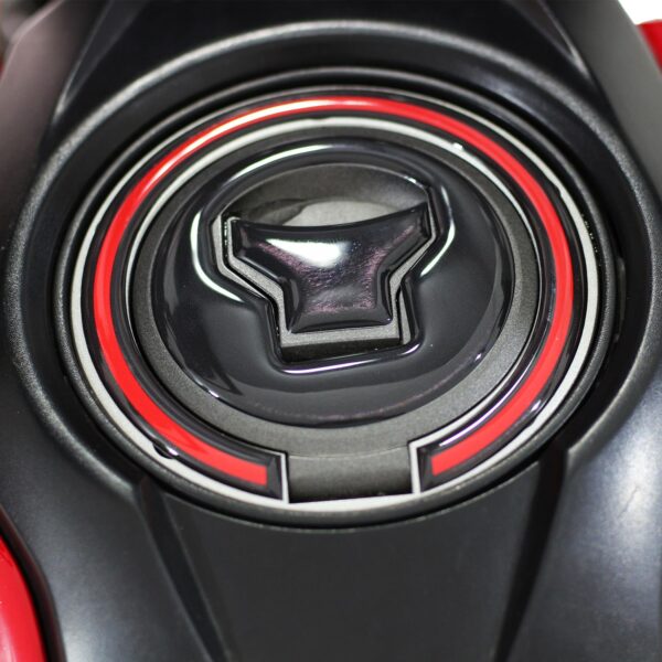 Set protecție rezervor (negru-roșu) - Honda MSX 125 2012-2018 de la GP Kompozit