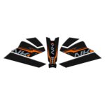 Set protecție rezervor portocaliu - CFMOTO 250 NK / 300 NK 2023-2024