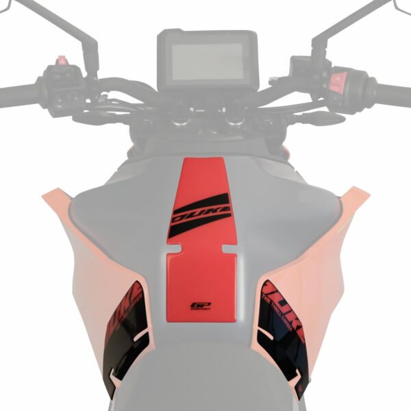 Set protecție rezervor portocaliu - KTM 125 Duke / 200 Duke / 250 Duke / 390 Duke 2024 de la GP Kompozit
