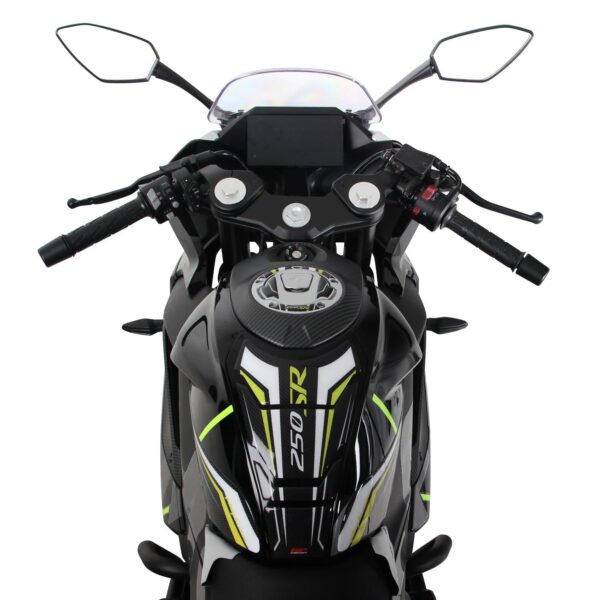 Set protecție rezervor portocaliu-albastru - CFMOTO 250 SR / 300 SR 2020-2024 de la GP Kompozit