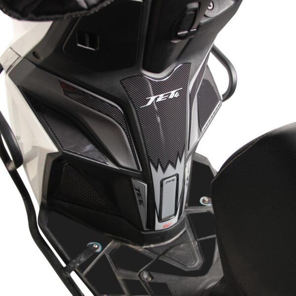 Set protecție rezervor (roșu) - SYM Jet 14 2017-2024 de la GP Kompozit