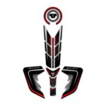 Set protecție rezervor (roșu) - Yamaha MT-07 2018-2020