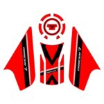 Set protecție rezervor (roșu) - Yamaha MT-07 Tracer 2020-2024