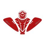 Set protecție rezervor (roșu) - Yamaha YZF R25 2019-2023