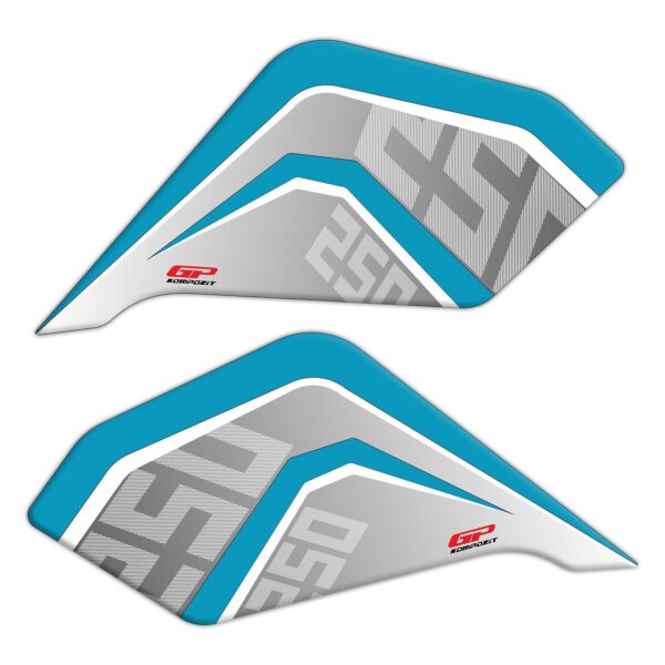 Set protecție rezervor turcoaz - CFMOTO 250 NK / 300 NK 2018-2023 de la GP Kompozit