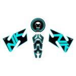 Set protecție rezervor turcoaz - CFMOTO 400 NK / 650 NK 2020