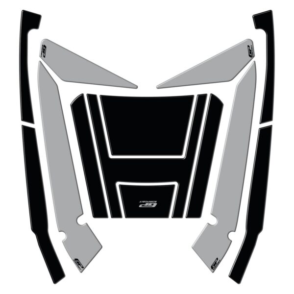 Set protecție top case nardo gray - Honda Forza 250 / Forza 300 / Forza 350 / NSS300 / NSS350 2018-2024 de la GP Kompozit