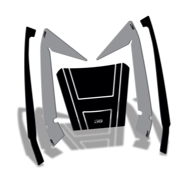 Set protecție top case nardo gray - Honda Forza 250 / Forza 300 / Forza 350 / NSS300 / NSS350 2018-2024 de la GP Kompozit