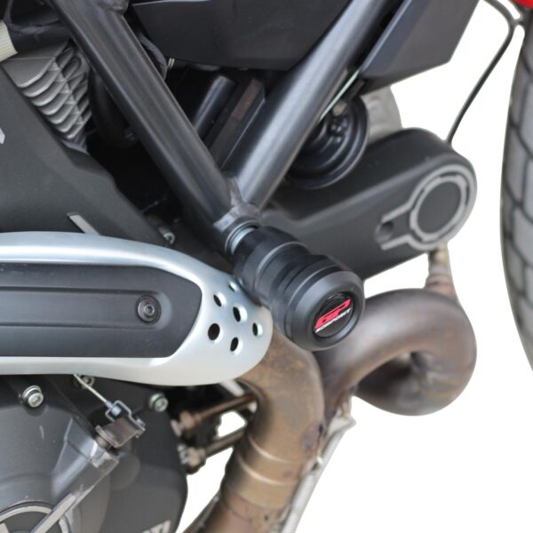 Slider cadru (negru) - Ducati Scrambler 2015-2021 de la GP Kompozit