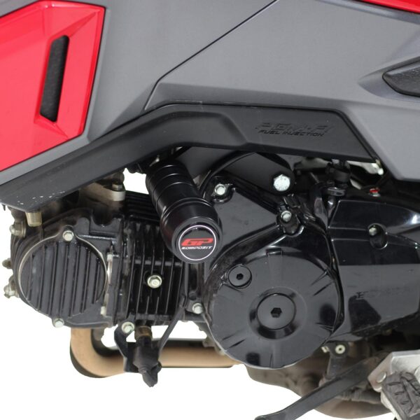 Slider cadru (negru) - Honda MSX 125 2012-2018 de la GP Kompozit