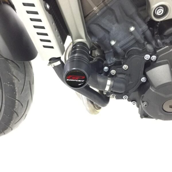 Slider cadru (negru) - Yamaha MT-09 2013-2020 de la GP Kompozit