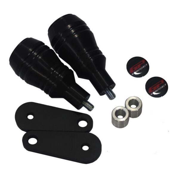 Slider cadru (negru) - Yamaha YZF R6 2008-2016 de la GP Kompozit