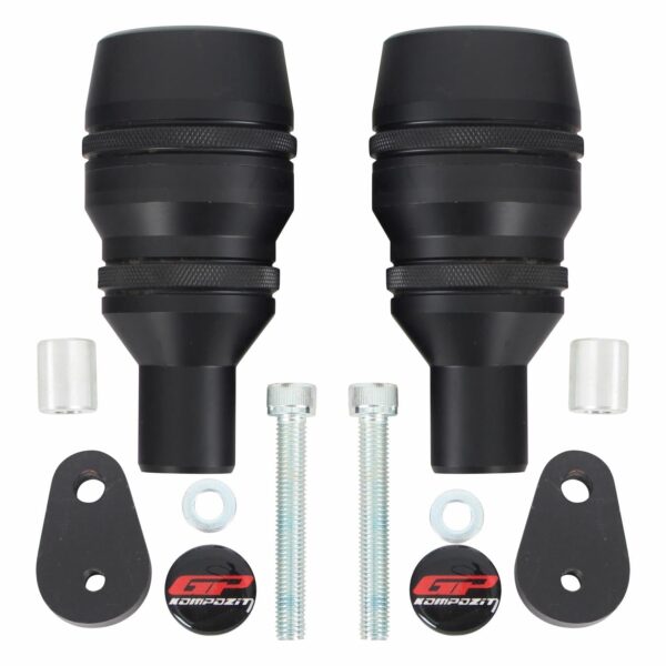 Slider cadru (negru) - Yamaha YZF R6 2008-2016 de la GP Kompozit