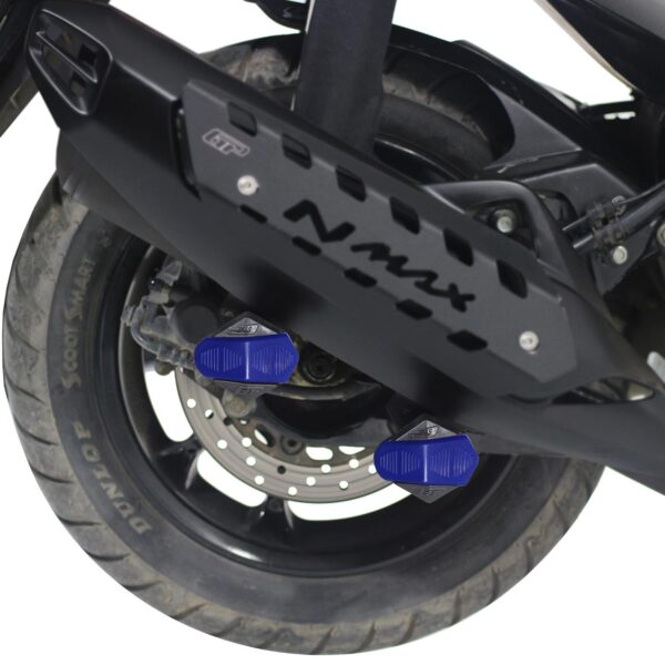 Slider cadru protecție motor albastru (10 cm), produs universal de la GP Kompozit