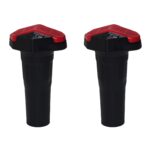 Slider cadru protecție motor roșu (12 cm)