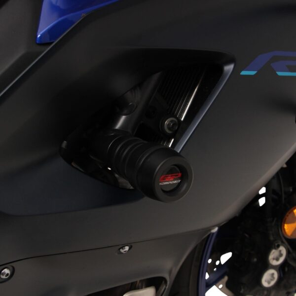 Slider cadru (negru) - Yamaha YZF R7 2021-2023 de la GP Kompozit