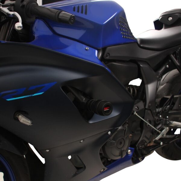 Slider cadru (negru) - Yamaha YZF R7 2021-2023 de la GP Kompozit