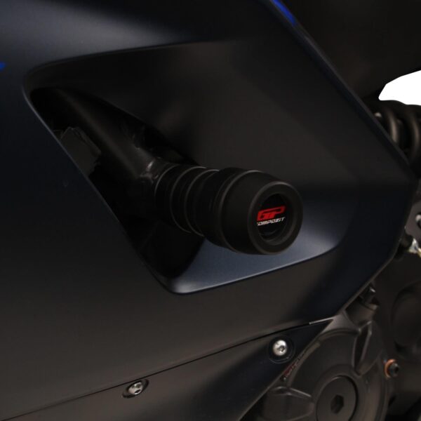 Slider cadru (negru) - Yamaha YZF R7 2021-2023 de la GP Kompozit