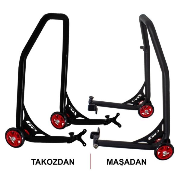 Stander pentru roata spate negru universala, produs universal de la GP Kompozit