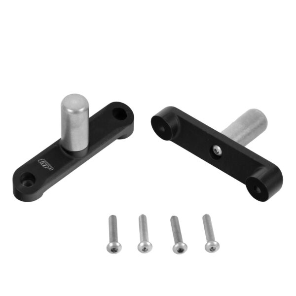 Suport montare faruri de ceață (negru) - Yamaha XMAX 250 / XMAX 300 / XMAX 400 2018-2022 de la GP Kompozit