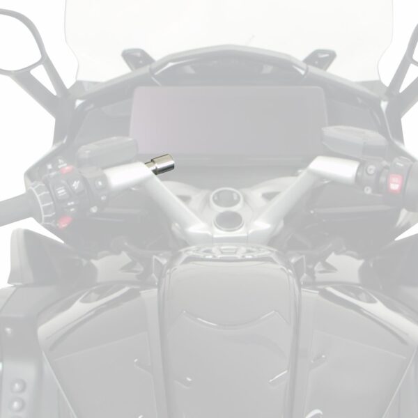 Suport pentru telefon / navigație (gri) - BMW K 1600 GT / K 1600 GTL 2014-2023 de la GP Kompozit