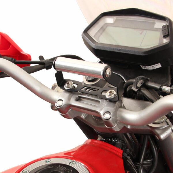Suport pentru telefon / navigație (negru) - Honda CB 125F 2021-2024 de la GP Kompozit