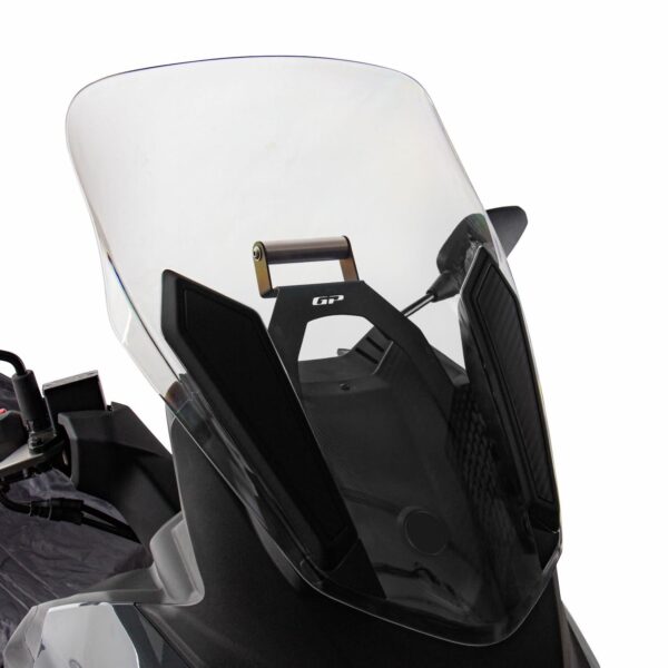 Suport pentru telefon / navigație (negru) - SYM Joymax Z+ 125 / Joymax Z+ 250 / Joymax Z+ 300 2023-2024 de la GP Kompozit