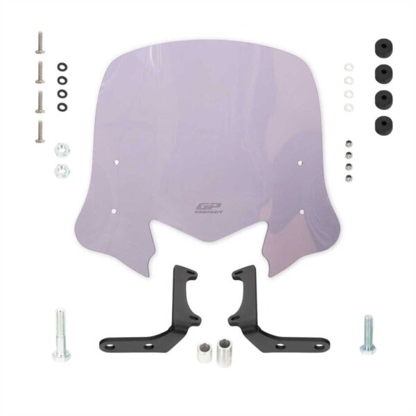 Parbriz (fumuriu) - Honda Dio 2021-2024 de la GP Kompozit