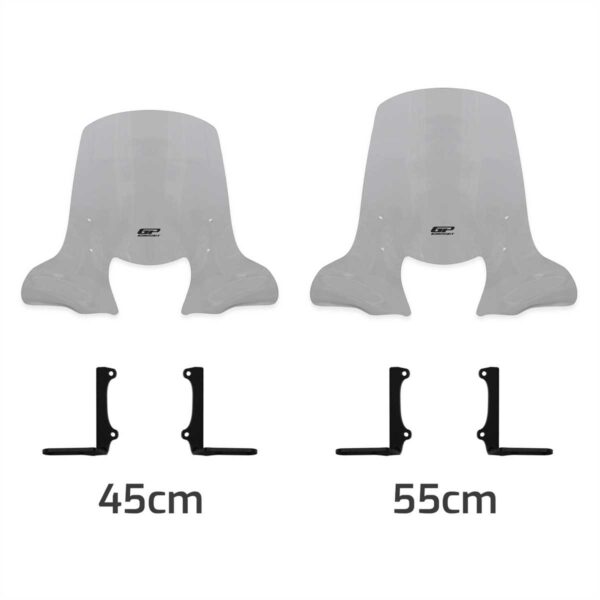 Parbriz (fumuriu) - Piaggio Medley 150 / Medley 150S 2016-2024 de la GP Kompozit